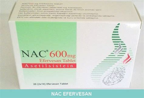 nac 600 mg ne için kullanılır